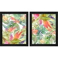 thumbnail image 1 of Great Art Now Tropical Watercolor by Tamara Robinson, 2 Piece Framed Art Set Each 9.25"W x 11.25"H, 1 of 3
