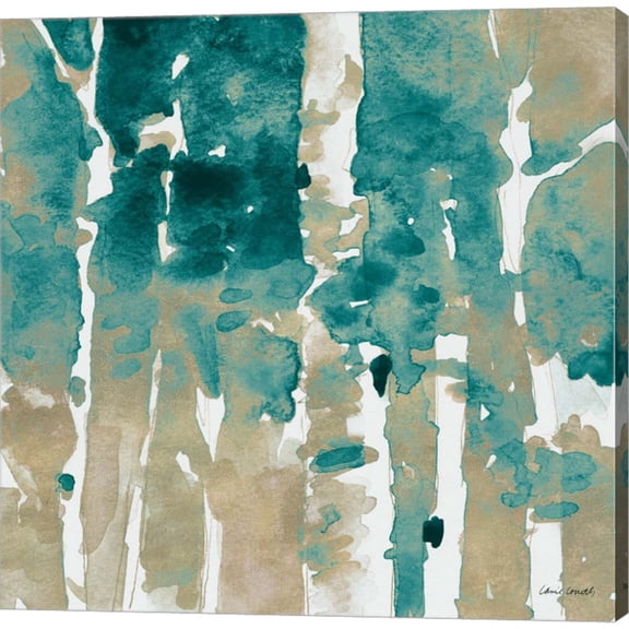 Great Art Now Up To The Teal Northern Skies I by Lanie Loreth, Canvas Wall Art, 24W x 24H