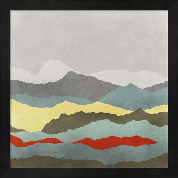 Great Art Now Vast Plains III by Edward Selkirk Framed Wall Art 13"W x 13"H