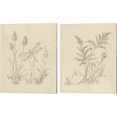 thumbnail image 1 of Great Art Now Vintage Nature Sketchbook by Danhui Nai 2 Piece Canvas Art Set Each 12"W x 15"H, 1 of 3