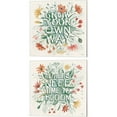 thumbnail image 1 of Great Art Now Wildflower Vibes A by Janelle Penner 2 Piece Canvas Art Set Each 14"W x 14"H, 1 of 3