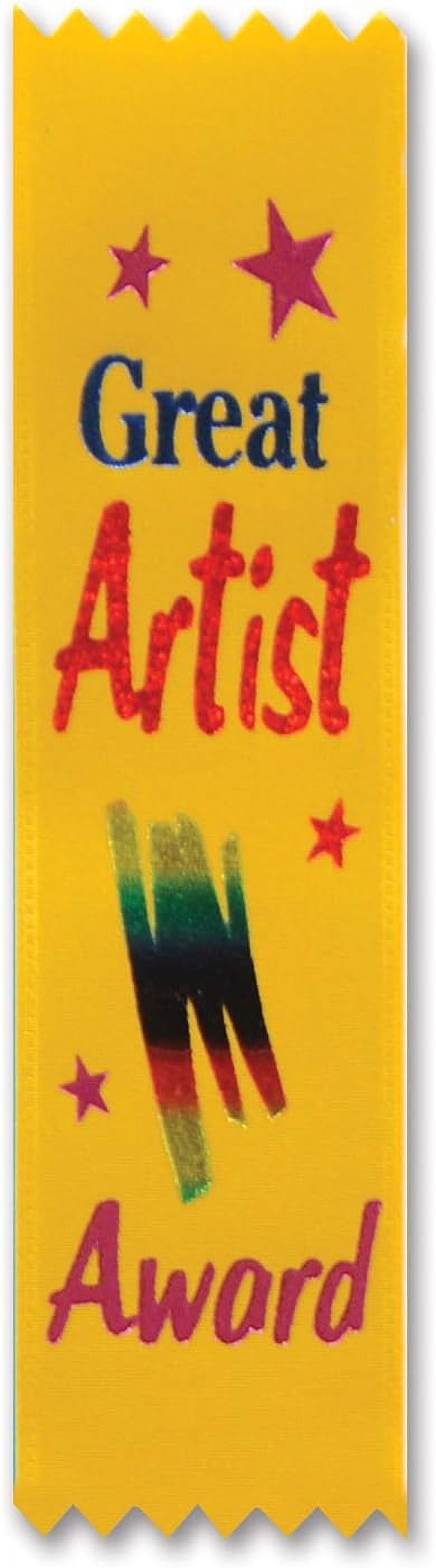 Great Artist Award Value Pack Ribbons