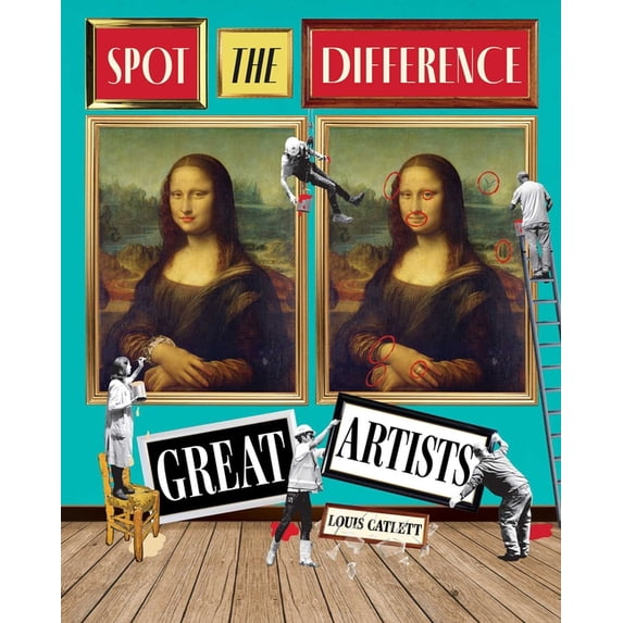 Great Artists: Spot the Difference, (Paperback)