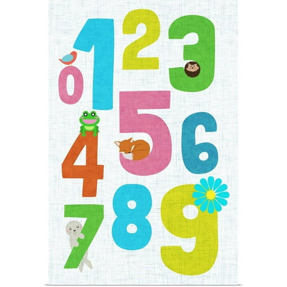 Great BIG Canvas | "123" Art Print - 16x24