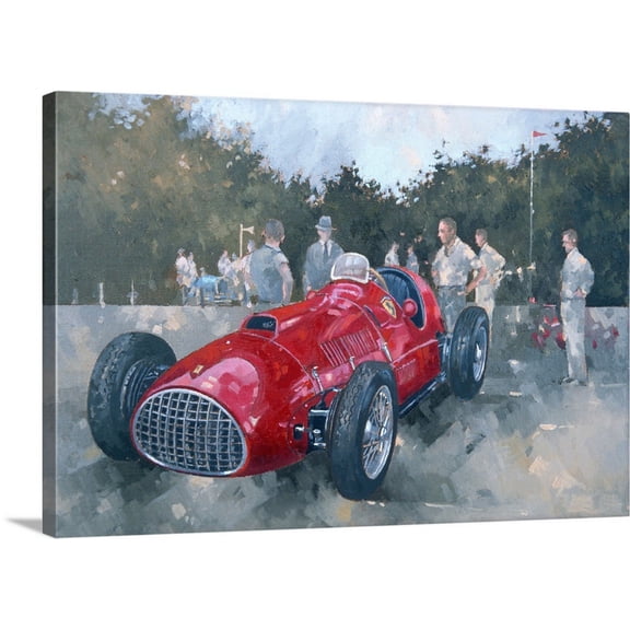Great BIG Canvas | "1951 Ferrari" Canvas Wall Art - 30x20