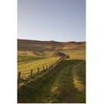 thumbnail image 1 of Great BIG Canvas | "A Farm Structure And A Fence Around A Field, Northumberland, England" Art Print - 32x48, 1 of 4