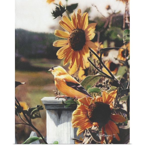 Great BIG Canvas | "A Golden Morning" Art Print - 16x20