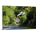 thumbnail image 1 of Great BIG Canvas | "A Road Surrounded By Trees Leading To A House; Northumberland, England" Canvas Wall Art - 24x16, 1 of 2