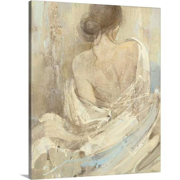 Great BIG Canvas | "Abstract Figure Study I" Canvas Wall Art - 16x20