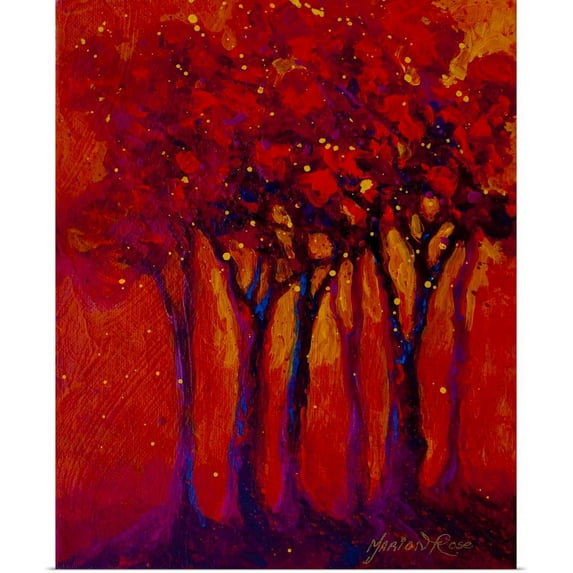 Great BIG Canvas | "Abstract Landscape II" Art Print - 24x30