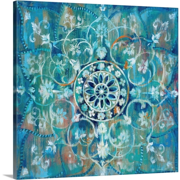 Great BIG Canvas Abstract Painting Contemporary Bohemian