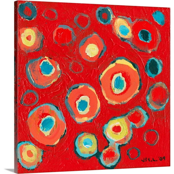 Great BIG Canvas | "Abstract Study No 2" Canvas Wall Art - 24x24