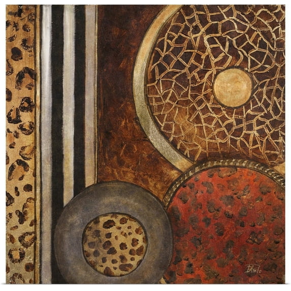 GBC | "African Circles I" Art Print - 16x16