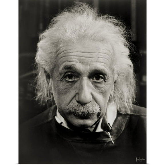 Great BIG Canvas | "Albert Einstein" Art Print - 16x20