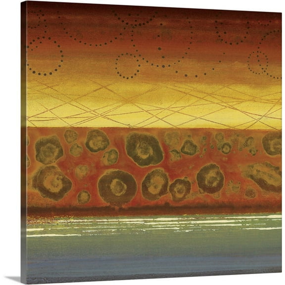 Great BIG Canvas | "Alegre II" Canvas Wall Art - 24x24