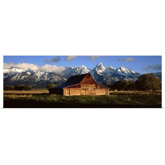 Great BIG Canvas | "Alma Moulton Barn" Art Print - 60x20