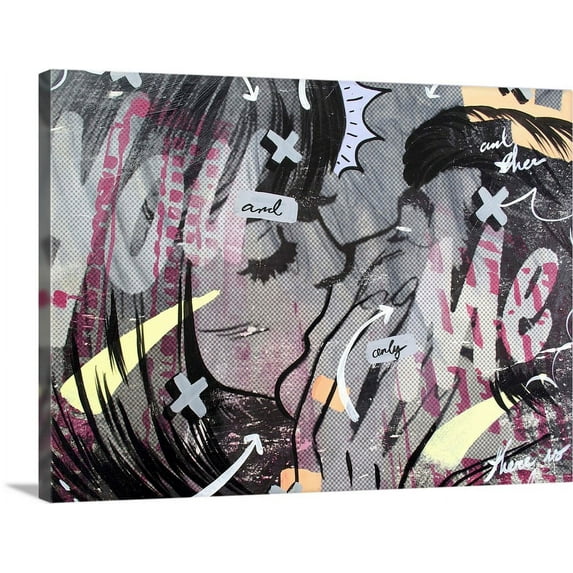 Great BIG Canvas | "And Only" Canvas Wall Art - 24x18
