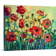 Great BIG Canvas | "Anitas Poppies" Canvas Wall Art - 20x16
