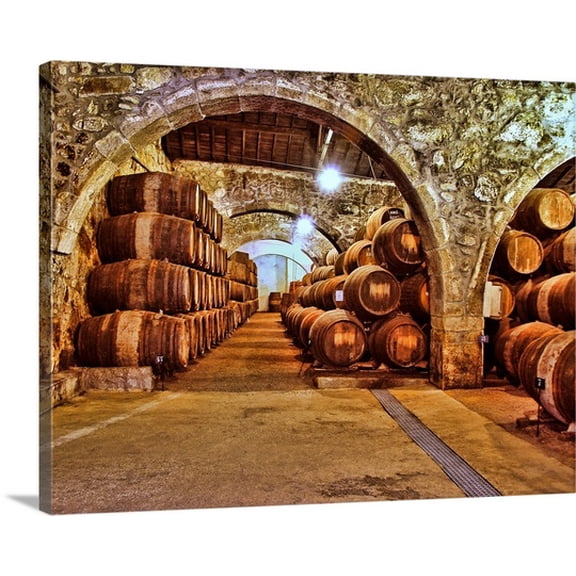 Great BIG Canvas Antonio Amen Premium Thick-Wrap Canvas entitled Port Wine Cellars
