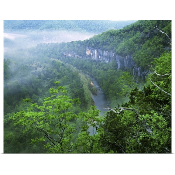 Great BIG Canvas | "Arkansas, Buffalo National River" Art Print - 20x16