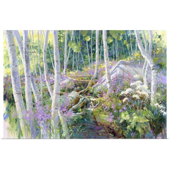 Great BIG Canvas | "Aspen Glade" Art Print - 30x20