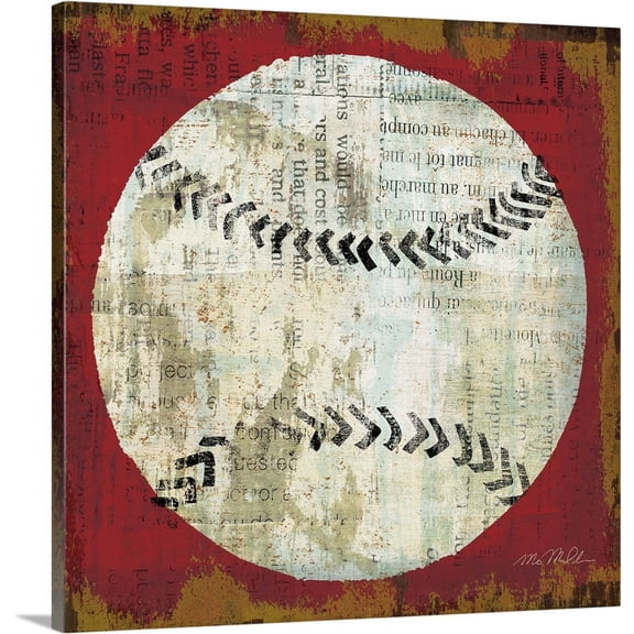 Great BIG Canvas | "Ball I" Canvas Wall Art - 16x16
