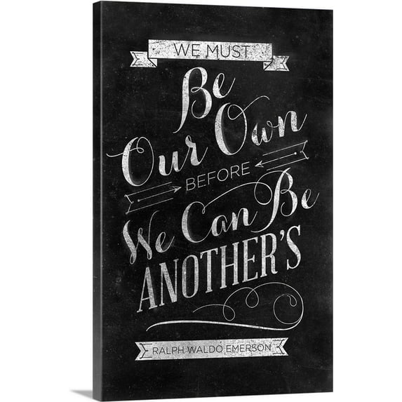 Great BIG Canvas | "Be Our Own" Canvas Wall Art - 32x48
