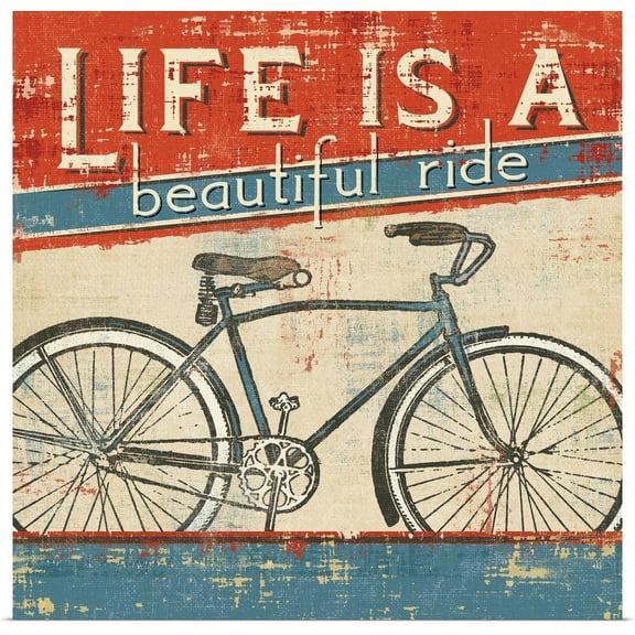 Great BIG Canvas | "Beautiful Ride I" Art Print - 24x24