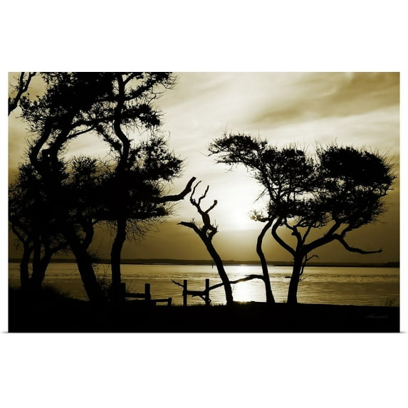 Great BIG Canvas | "Blissful Shore I" Art Print - 30x20