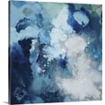 thumbnail image 1 of Great BIG Canvas | "Blu Flo" Canvas Wall Art - 20x20, 1 of 2