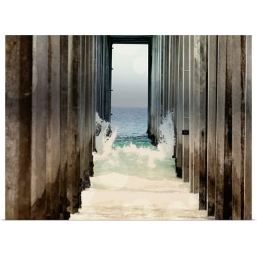 Great BIG Canvas | "Boardwalk II" Art Print - 24x18