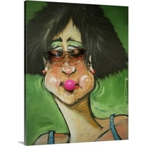 Great BIG Canvas | "Bubblegum" Canvas Wall Art - 24x30