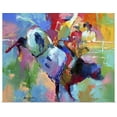 thumbnail image 1 of Great BIG Canvas | "Bull Riding" Art Print - 30x24, 1 of 4
