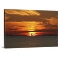thumbnail image 1 of Great BIG Canvas | "Bullseye Sunset" Canvas Wall Art - 48x32, 1 of 2