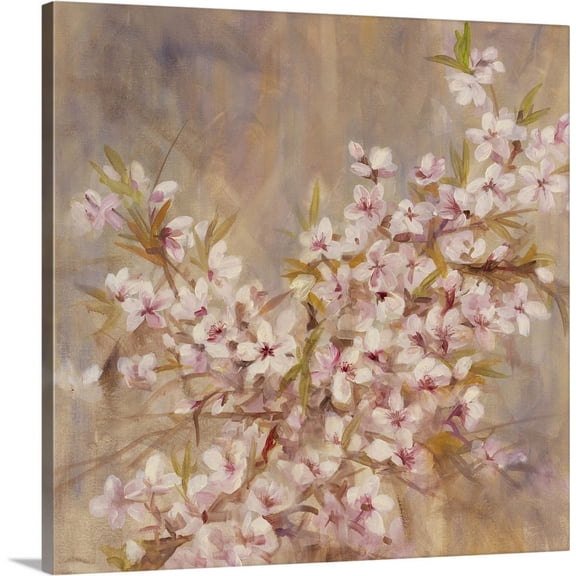 Great BIG Canvas | "Cherry Blossom I" Canvas Wall Art - 20x20