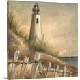 thumbnail image 1 of Great BIG Canvas | "Coastal View I" Canvas Wall Art - 16x16, 1 of 3