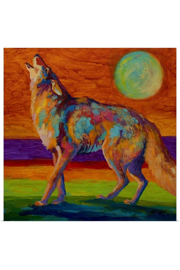 GBC | "Coyote" Art Print - 16x16