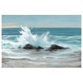 thumbnail image 1 of Great BIG Canvas | "Crashing Wave II" Art Print - 36x24, 1 of 4
