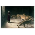 thumbnail image 1 of GBC | "Daniel in the Lions Den, mezzotint" Art Print - 30x20, 1 of 4