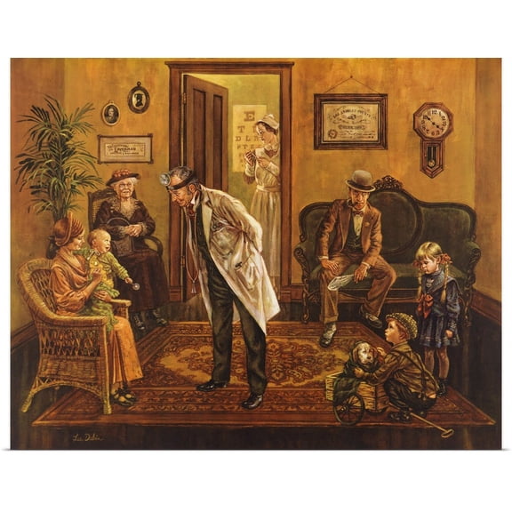 Great BIG Canvas | "Doctors Office" Art Print - 30x24
