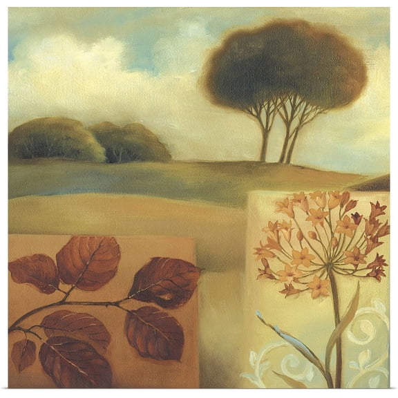 Great BIG Canvas | "Down To Earth I" Art Print - 16x16