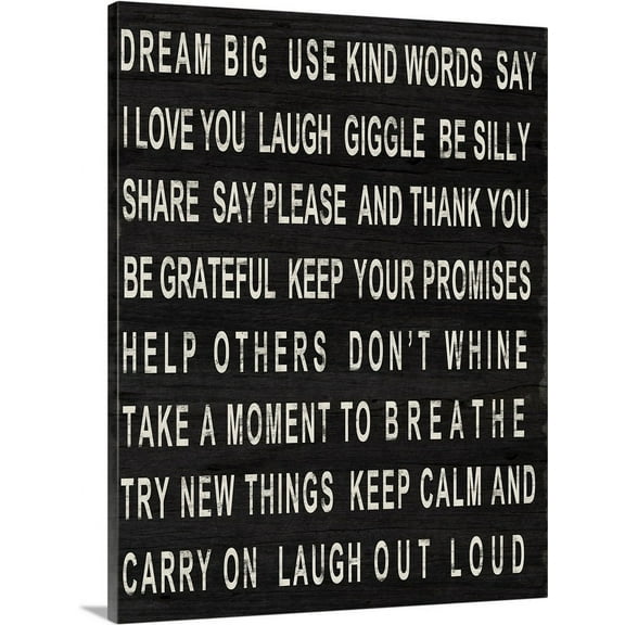 Great BIG Canvas | "Dream Big" Canvas Wall Art - 16x20