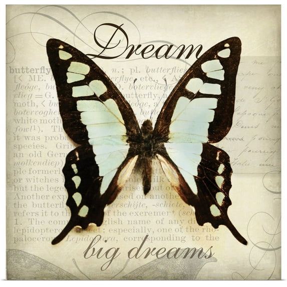 Great BIG Canvas | "Dream Big - mini" Art Print - 20x20