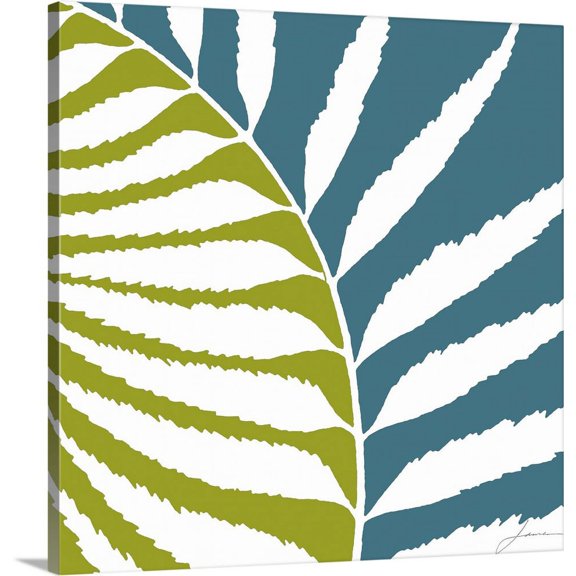 Great BIG Canvas | "Duo Stem V" Canvas Wall Art - 16x16