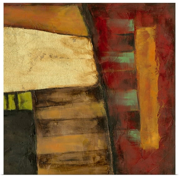 Great BIG Canvas | "Dynamic Abstraction I" Art Print - 24x24