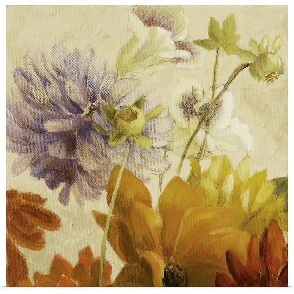 Great BIG Canvas | "Early Bloomers II" Art Print - 24x24