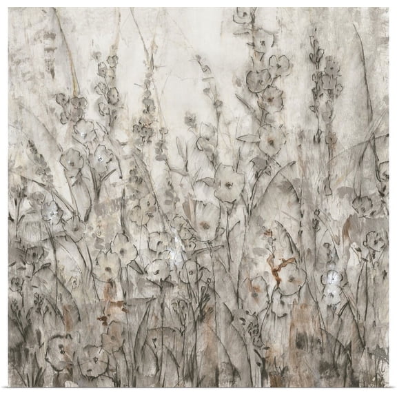 Great BIG Canvas | "Embellished Shadows I" Art Print - 30x30