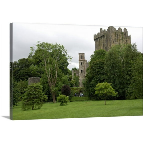 Great BIG Canvas | "Europe, Ireland, Blarney Castle" Canvas Wall Art - 30x20