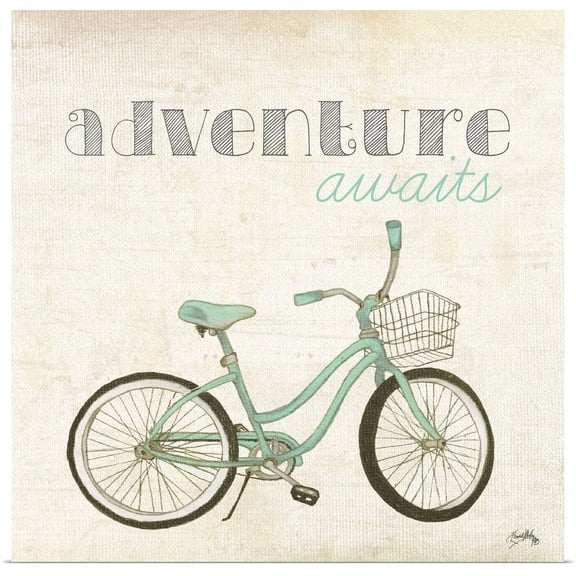 Great BIG Canvas | "Explore and Adventure II" Art Print - 20x20