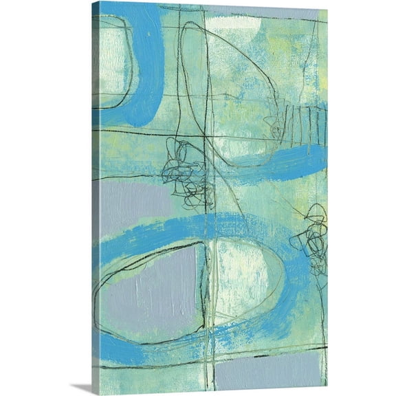 Great BIG Canvas | "Fade In Fade Out II" Canvas Wall Art - 20x30